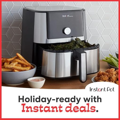 Instant Pot Vortex Plus Qt Xl Air Fryer In Broils Dehydrates Crisps Roasts Reheats